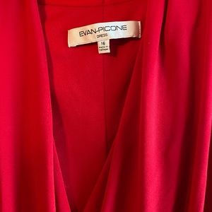 Mint condition red dress.
